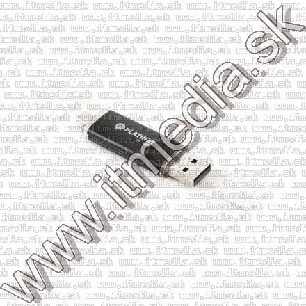 Image of Platinet USB pendrive 16GB AX-DEPO + microUSB (OTG) *Black* (41778) (17/3,5MBps) (IT11773)